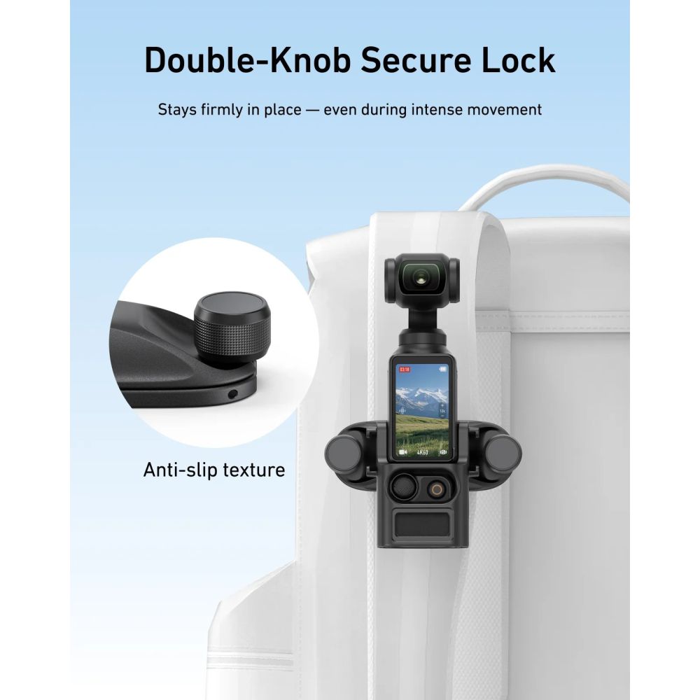 Telesin Rucksack-Montagehalterung für DJI Pocket 3