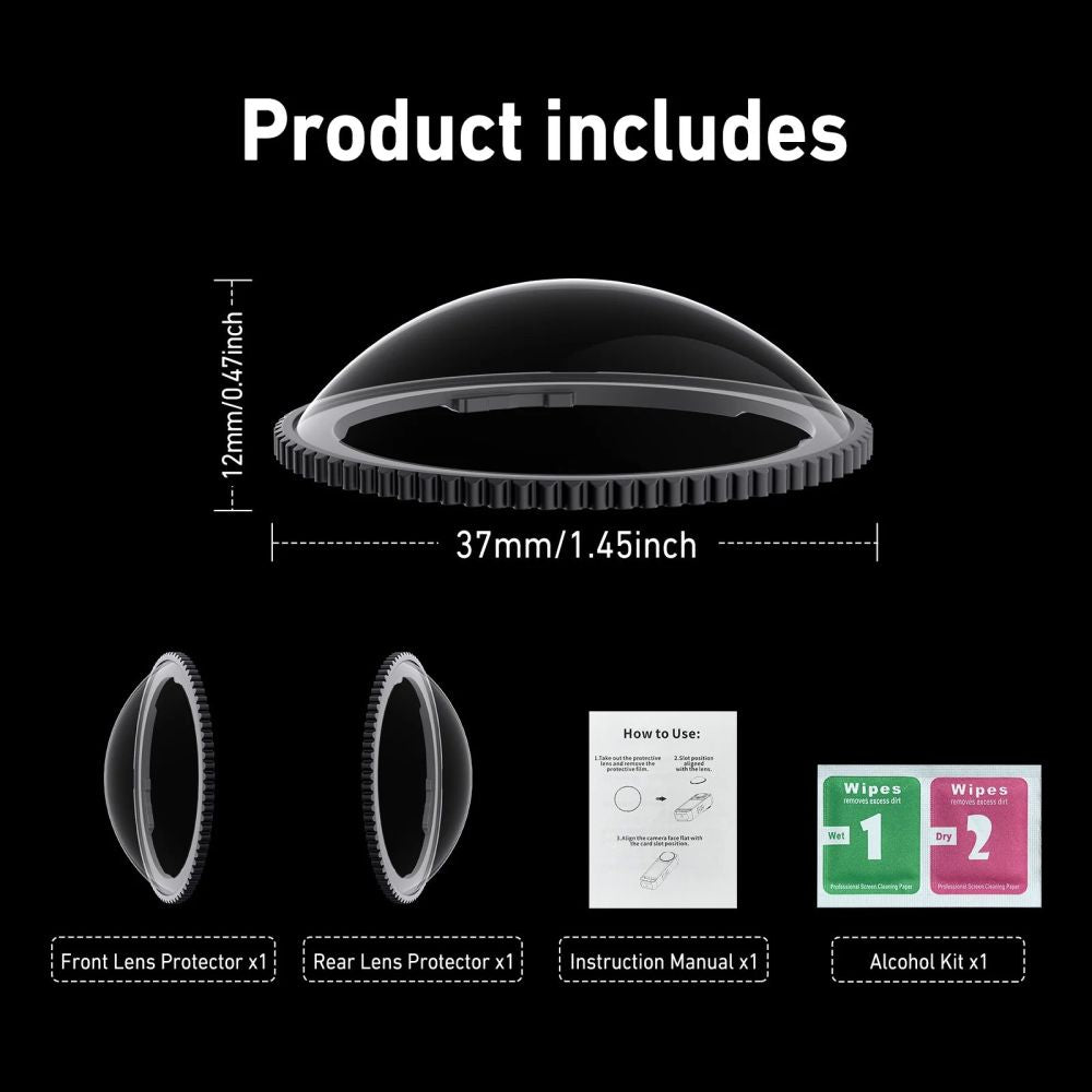 Telesin-Objektivschutz für Insta360 X5