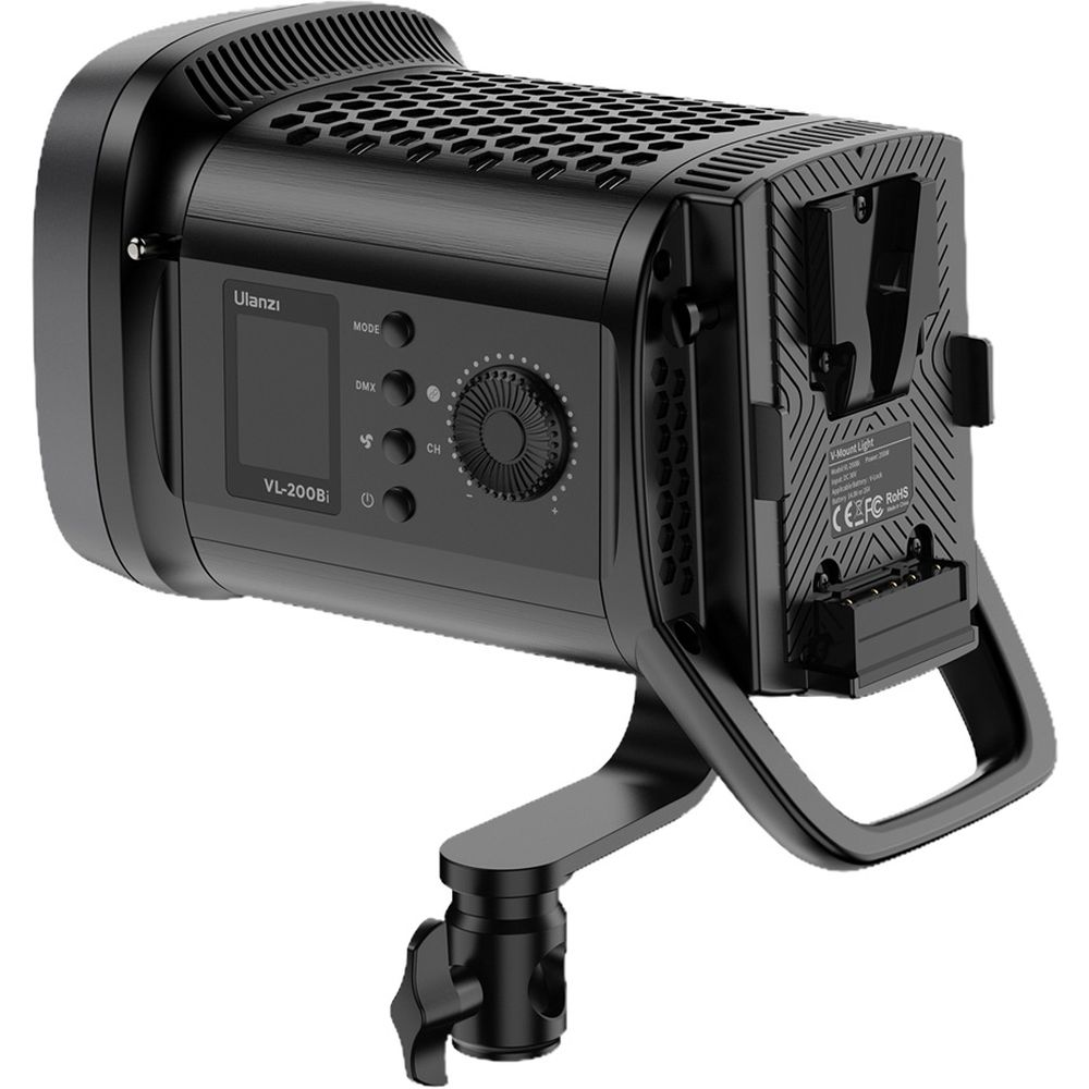 Ulanzi VL-200Bi 200 W Lampe vidéo COB à V-Mount