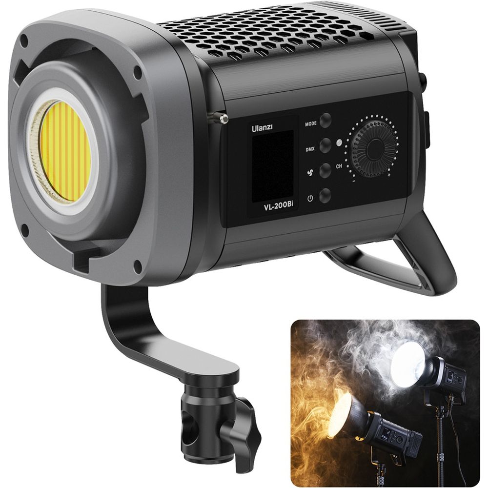 Ulanzi VL-200Bi 200 W Lampe vidéo COB à V-Mount