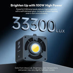 Ulanzi ML100Bi 100W COB Lampe Bicolor - interner Akku & USB-C