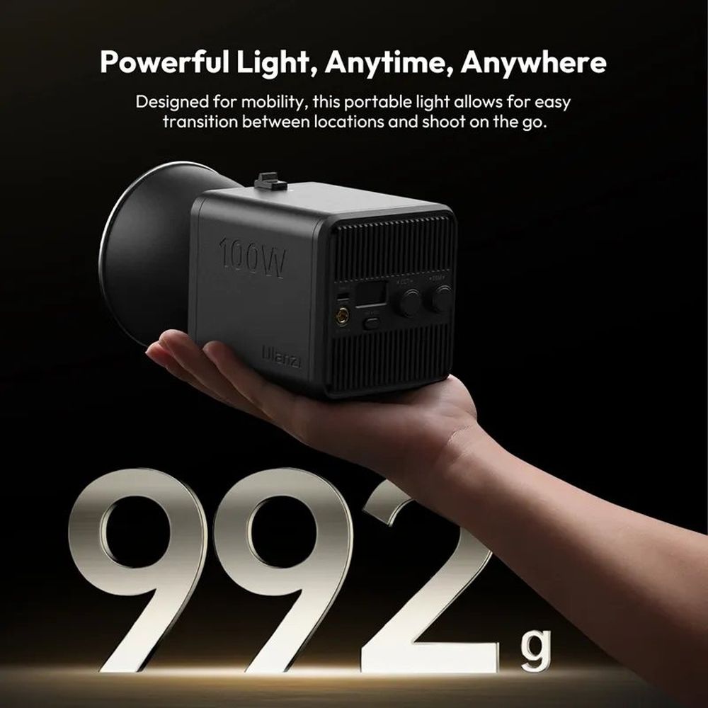 Ulanzi ML100RGB 100W COB Lampe RGB - interner Akku & USB-C