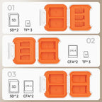 Ulanzi CC01 Mini Memory Card Case SD/Micro-SD/CF Express A