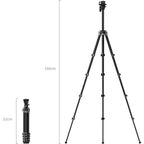 SmallRig 5477 Portable Video Carbon Fiber Tripod AP255Pro