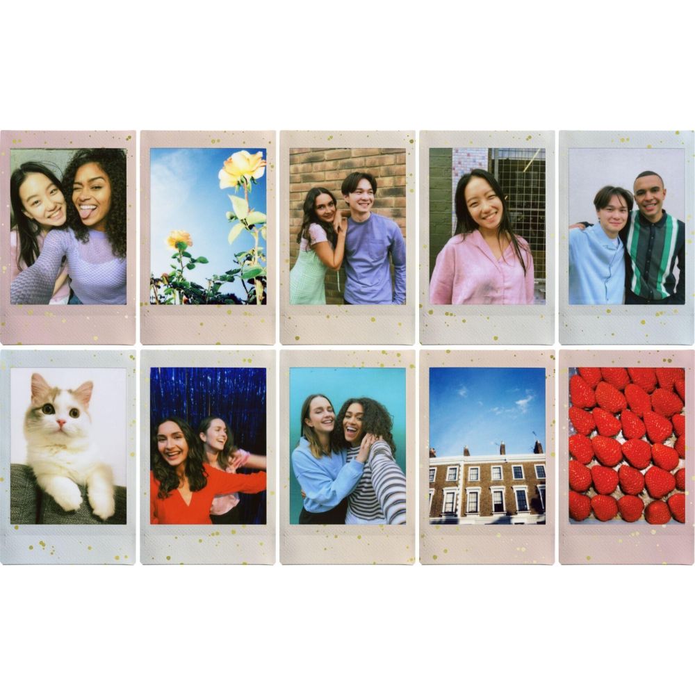 Fujifilm INSTAX mini Film Soft Glitter / Pack de 10