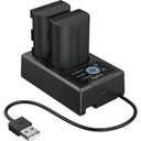 SmallRig 5409 Kit batterie et chargeur pour appareil photo Canon LP-E6P