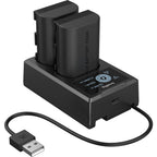 SmallRig 5409 Kit batterie et chargeur pour appareil photo Canon LP-E6P