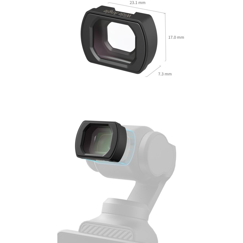 SmallRig 5650 Objectif grand angle pour DJI Osmo Pocket 3
