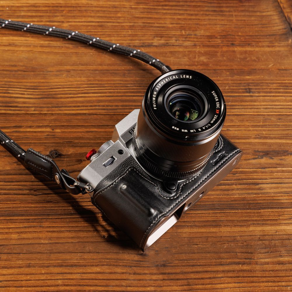SmallRig 5669 Leather Half Case Kit for FUJIFILM X-T30 / X-T30 II / X-T30 III, Black