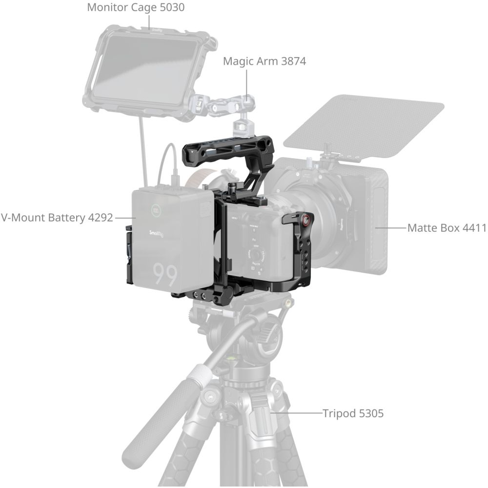SmallRig 5823 Kit de cage pour Sony FX3 / FX30