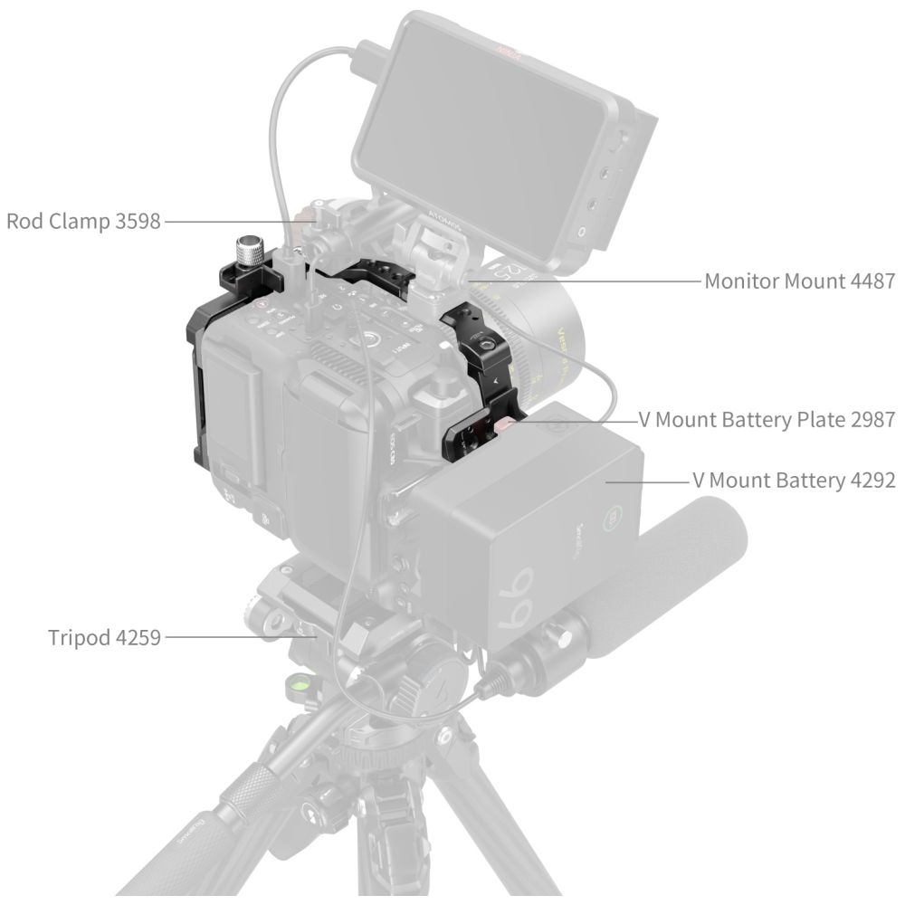 SmallRig 5810 Cage pour Canon EOS C80