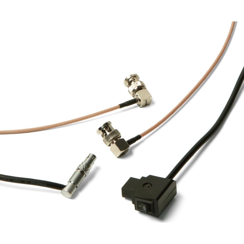 Zacuto Câble d'alimentation et vidéo SDI compatible Lemo 4 broches