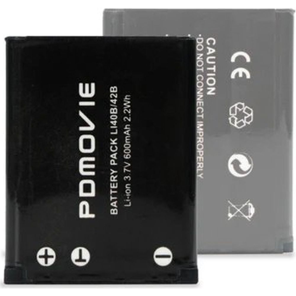 PDMovie Batterie Li42B (3,7 V 600 mAh 2,2 Wh)