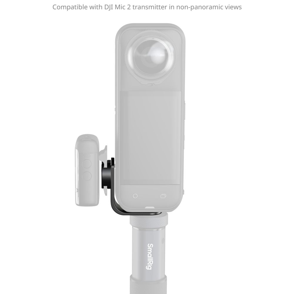 SmallRig 5825 Support pour Insta360 X4 / X5 avec griffe porte-accessoires