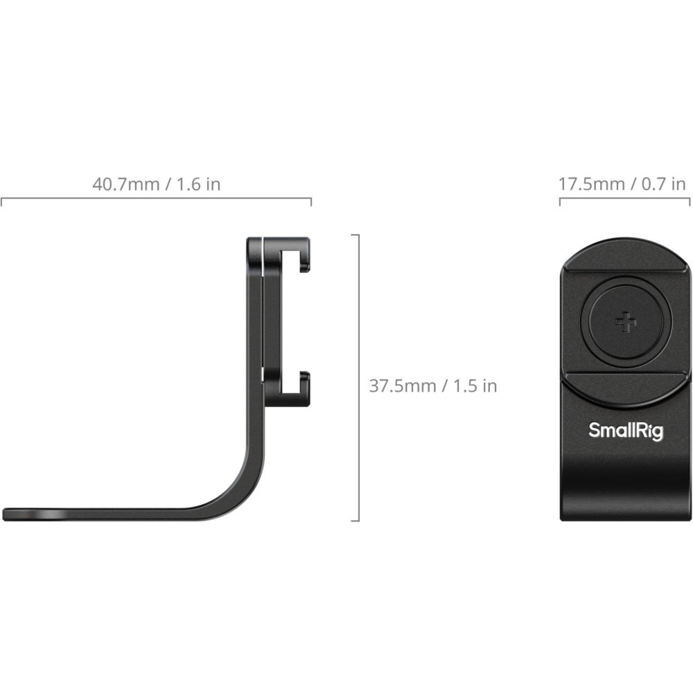 SmallRig 5825 Support pour Insta360 X4 / X5 avec griffe porte-accessoires