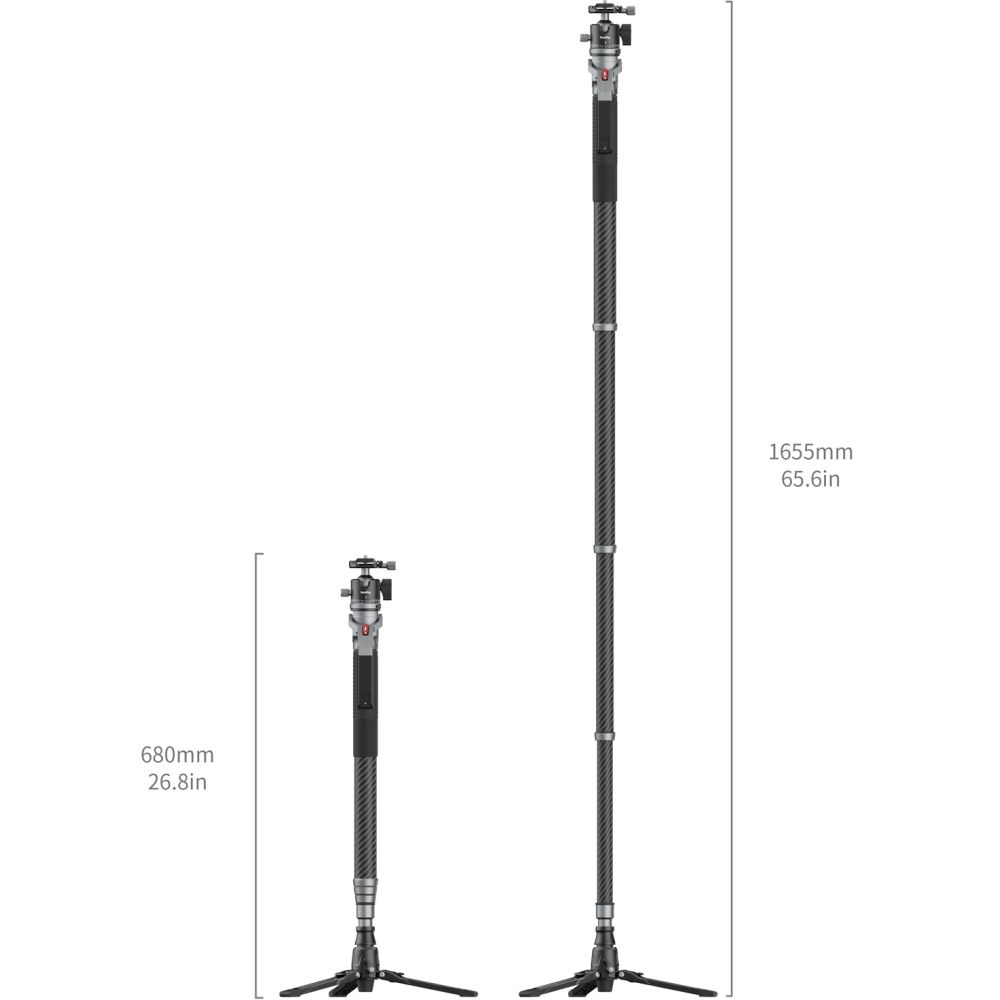 SmallRig 5564 Monopode photographique en fibre de carbone