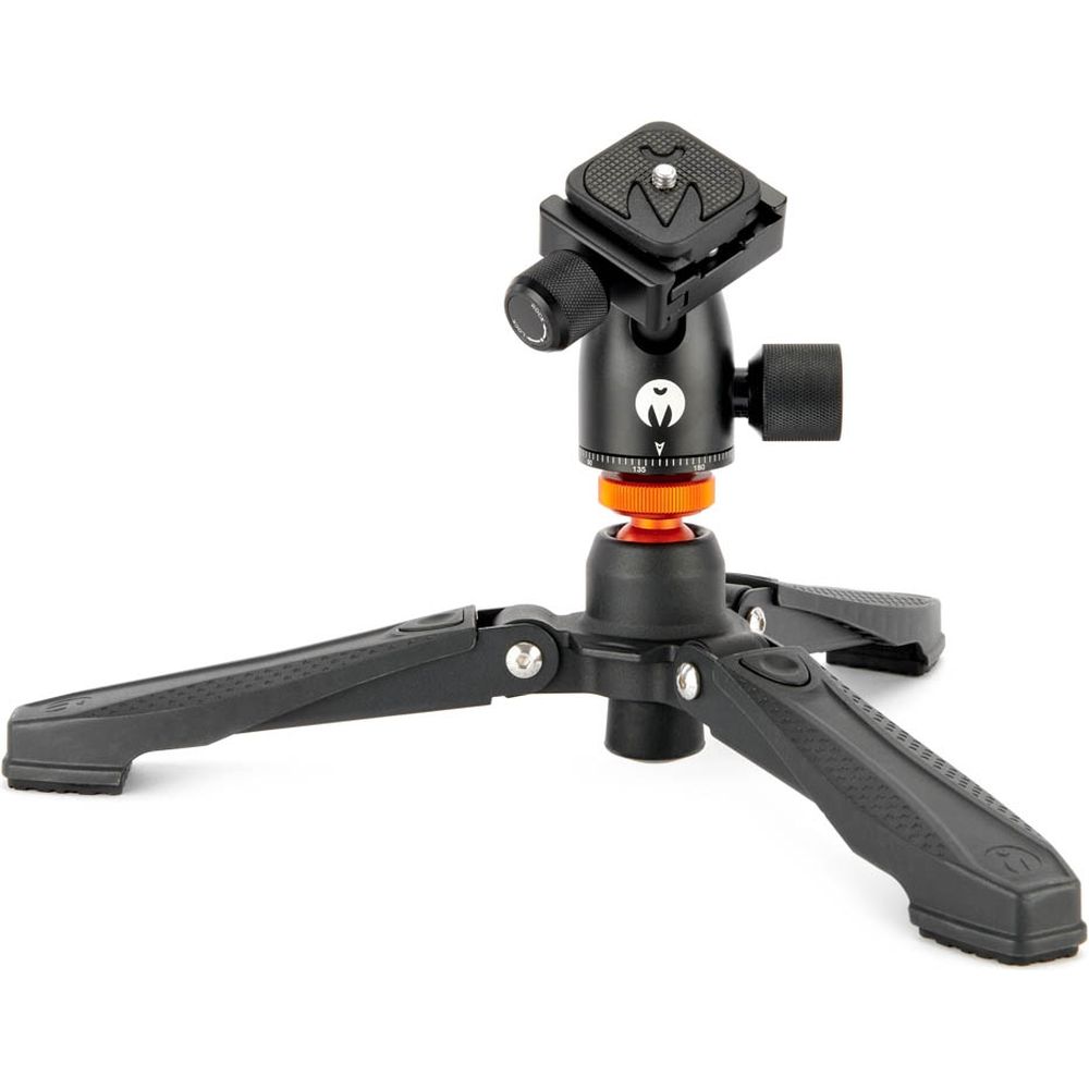 3 Legged Thing Airhed Mini Arca QR Kugelkopf mit Drehverschluss, Dunkel/Matt Schwarz
