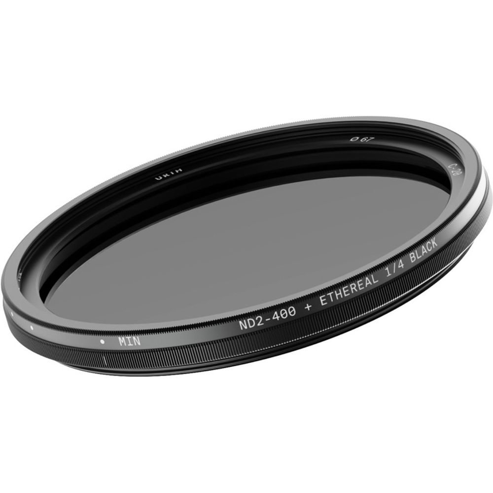 Urth ND2-400 Variable 82mm Filtre + Filtre Noir Mist 1/4 Plus+