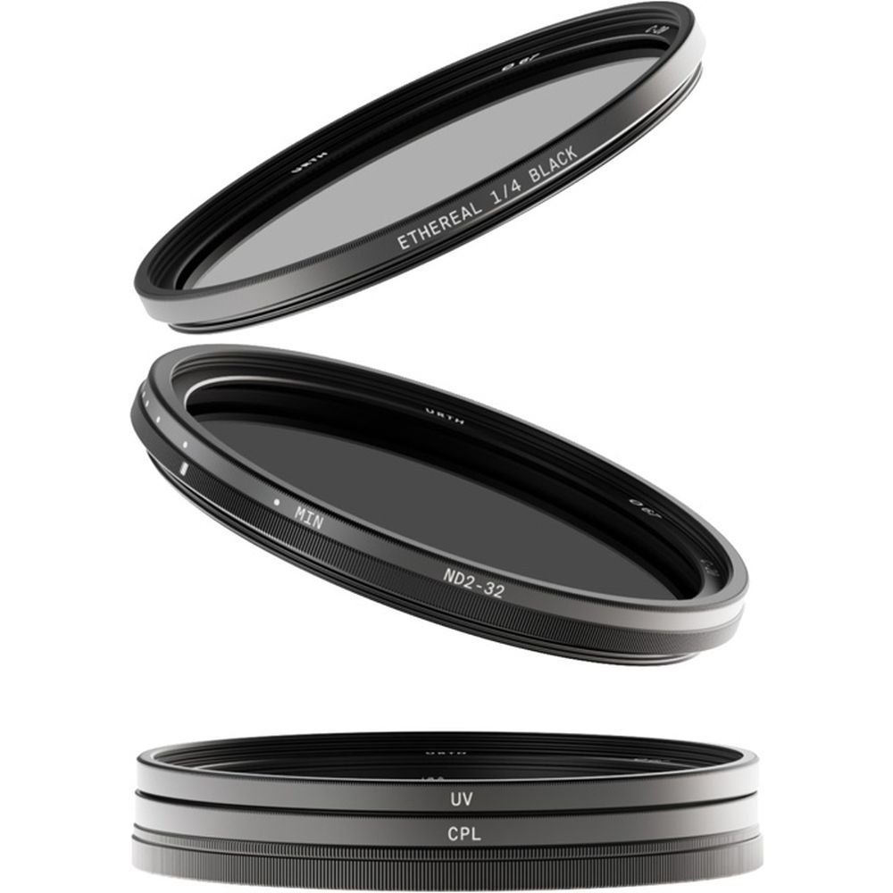 Urth 77mm Cinematic Filter Kit Plus+ (UV, CPL, ND32, Ethereal 1/4 Black Mist)
