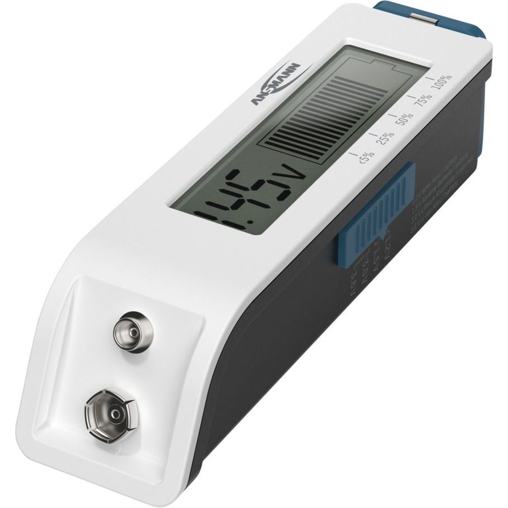 Ansmann Testeur de batterie, contrôle de confort, écran LCD