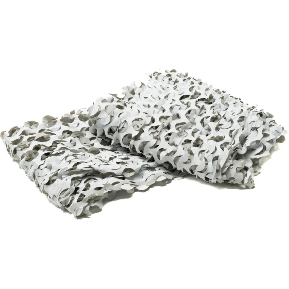 Buteo Photo Gear Filet de camouflage 3D Feuilles Neige 2,4 x 3 m
