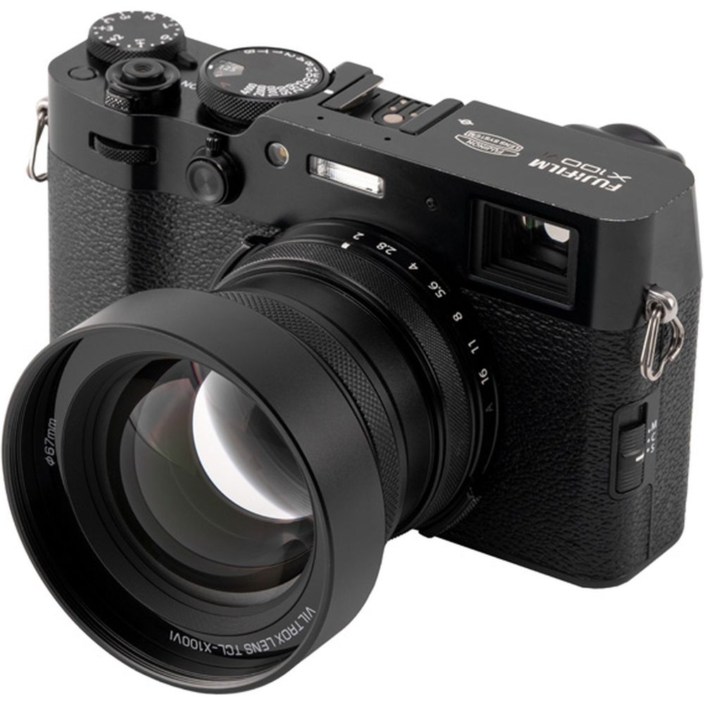 Viltrox TCL-X100VI Objectif téléconvertisseur pour Fujifilm X100VI Noir