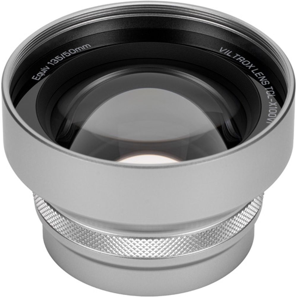 Viltrox TCL-X100VI Telekonverter-Objektiv für Fujifilm X100VI Silber