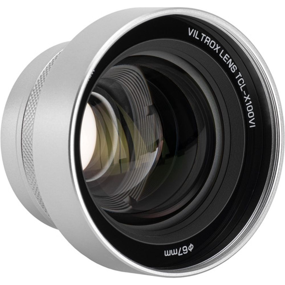 Viltrox TCL-X100VI Telekonverter-Objektiv für Fujifilm X100VI Silber