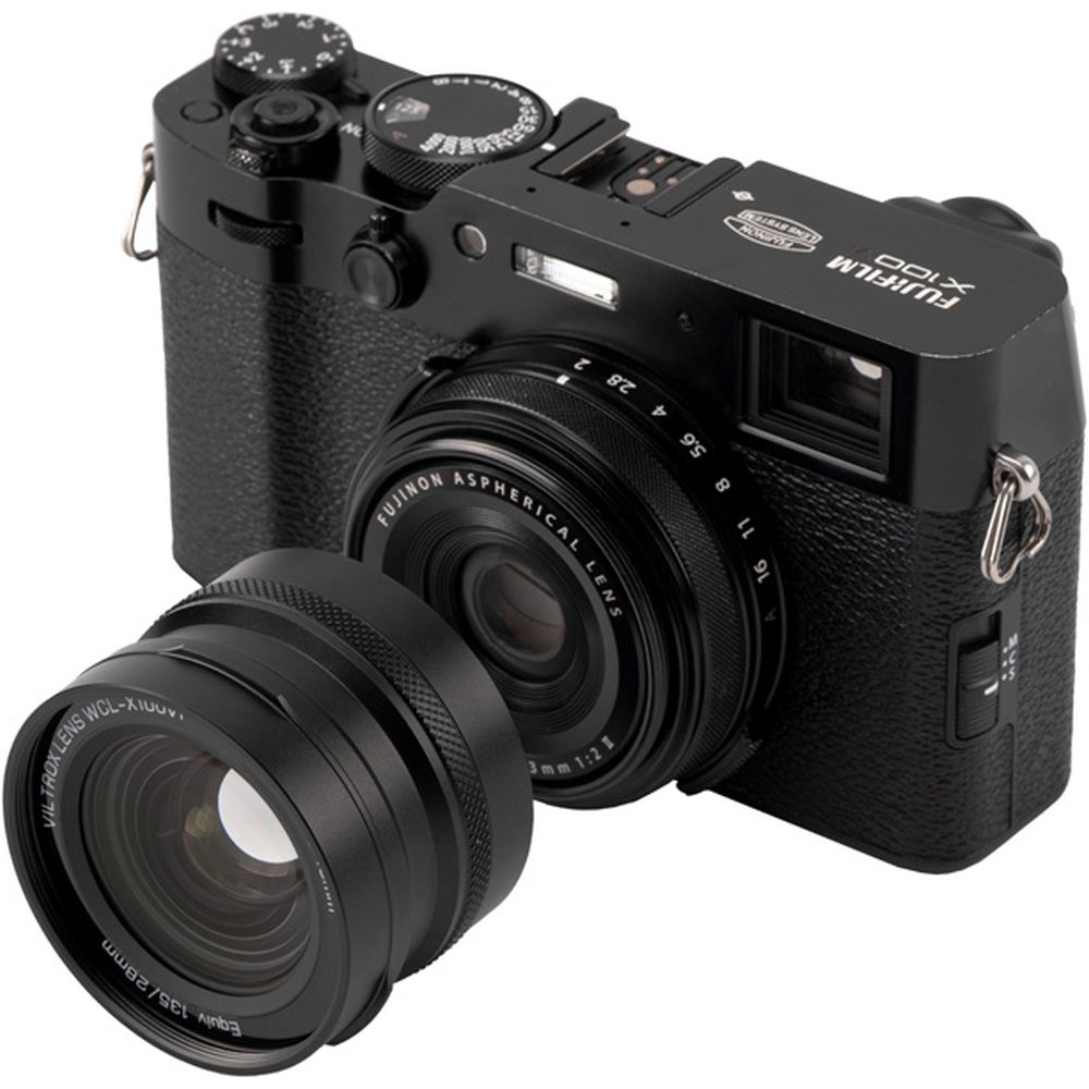 Viltrox WCL-X100VI Objectif de conversion grand angle pour Fujifilm X100VI Noir