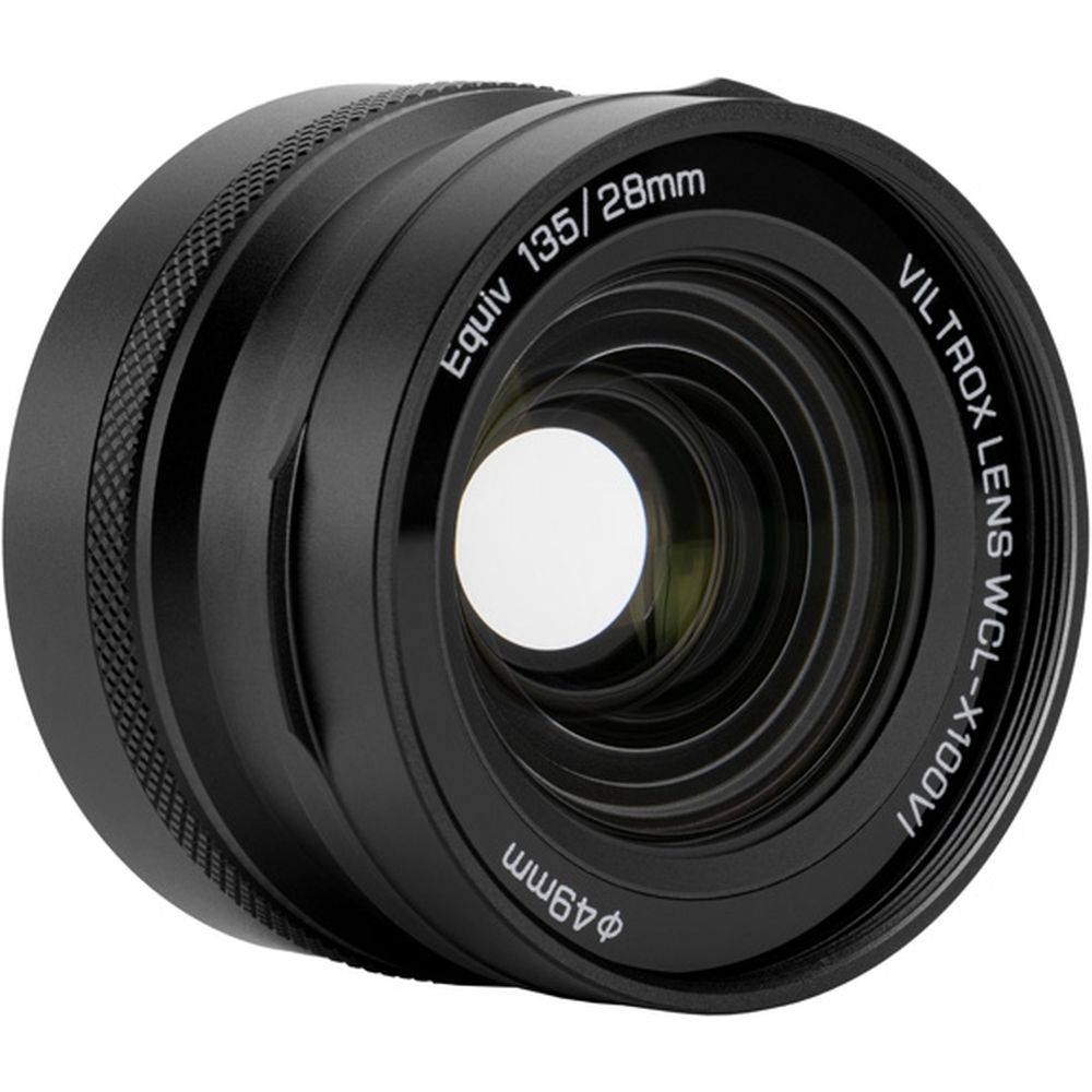 Viltrox WCL-X100VI Objectif de conversion grand angle pour Fujifilm X100VI Noir