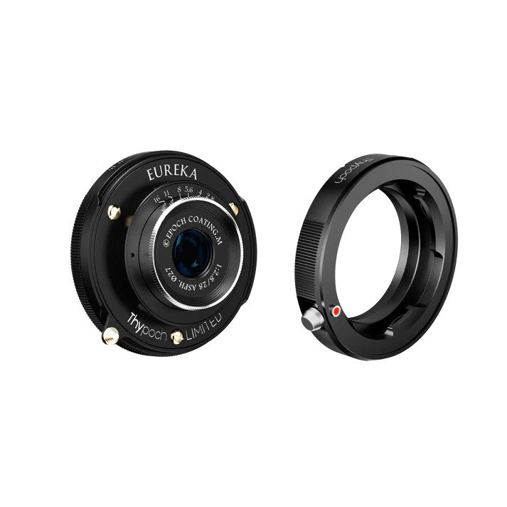 Thypoch Eureka 28mm f/2,8 ASPH. Leica M-Mount Semi-Glossy Black + M-X-Adapter (schwarz)