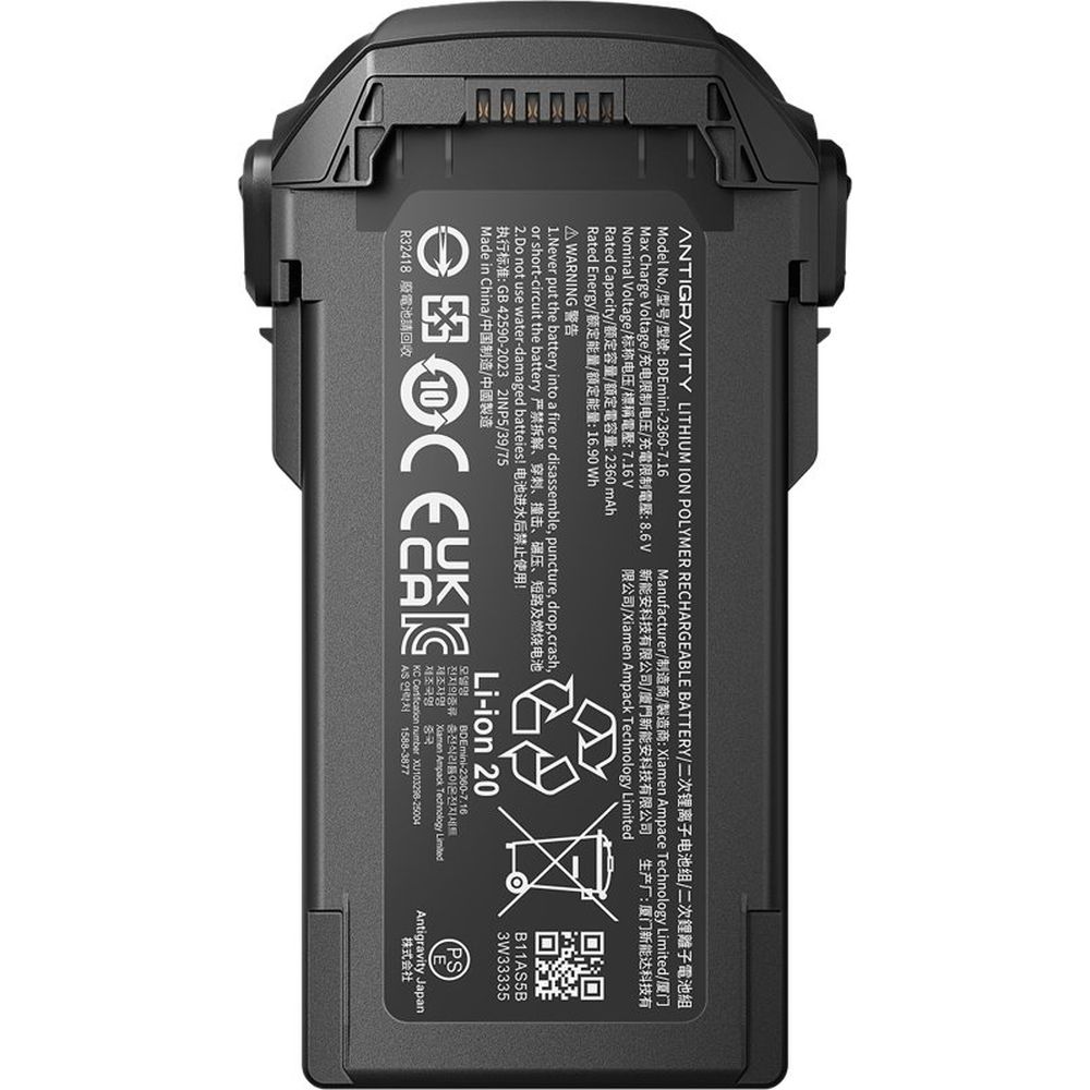 Antigravity A1 Batterie de vol