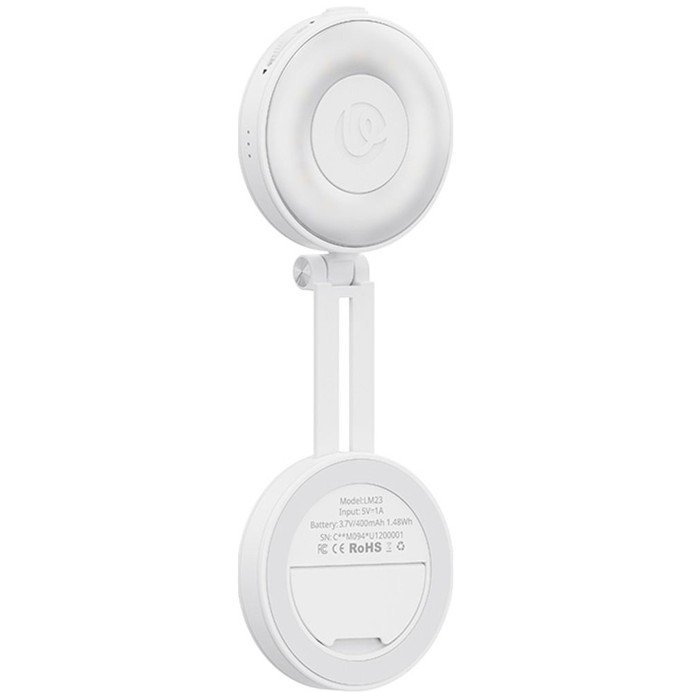 Ulanzi LM23 Smartphone-Ringlicht V2 mit Magsafe – weiß