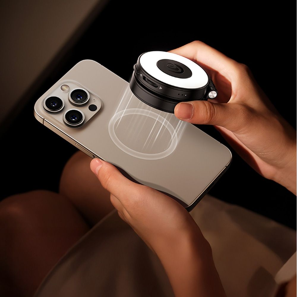 Ulanzi LM23 Smartphone-Ringlicht V2 mit Magsafe – weiß