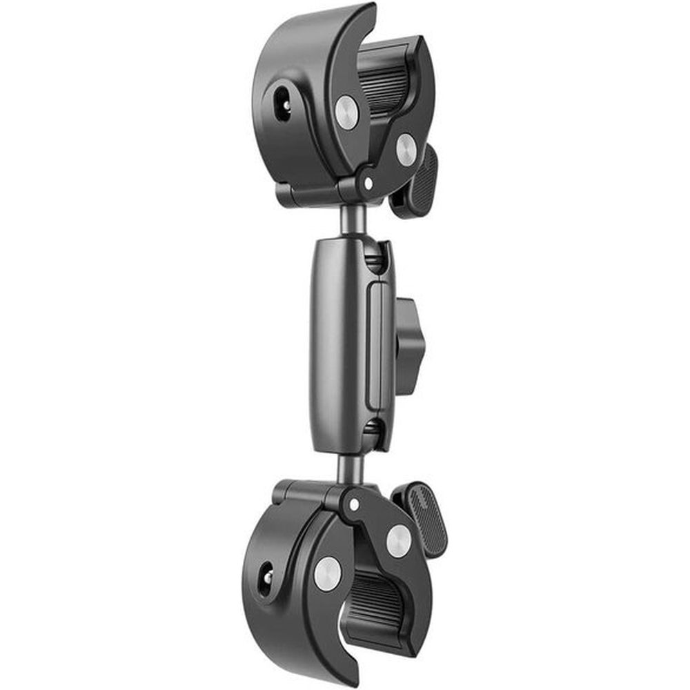 Telesin Support de fixation double à pinces de crabe - aluminium
