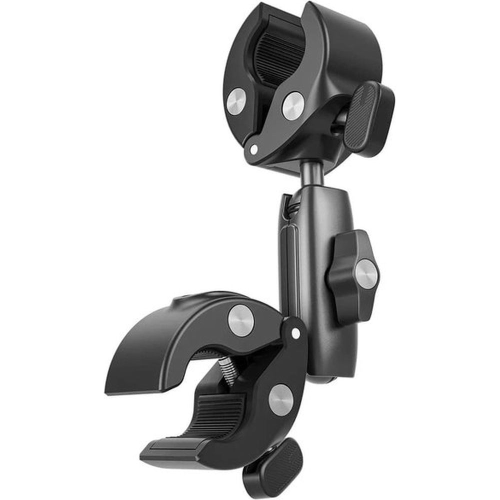 Telesin Support de fixation double à pinces de crabe - aluminium