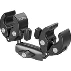 Telesin Support de fixation double à pinces de crabe - aluminium