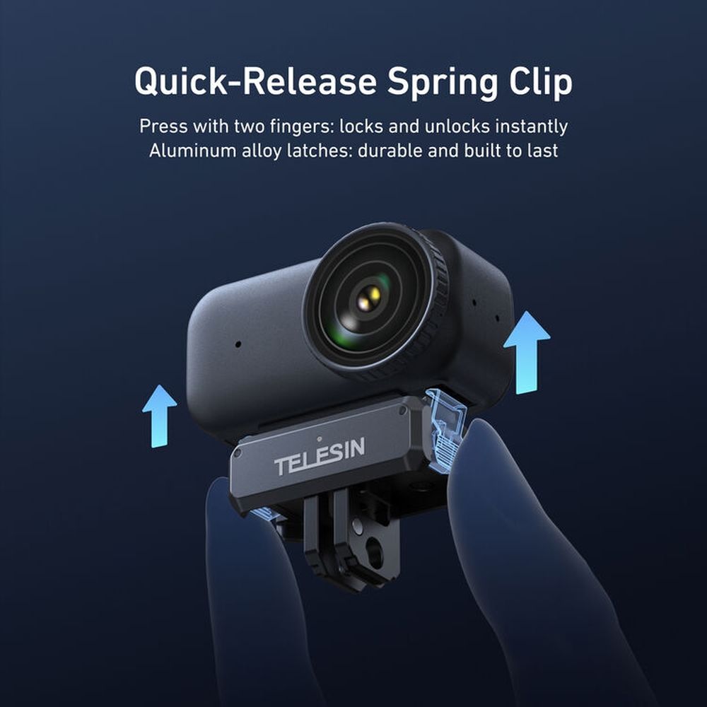 Telesin Support de charge 3-en-1 à dégagement rapide - DJI Osmo Nano