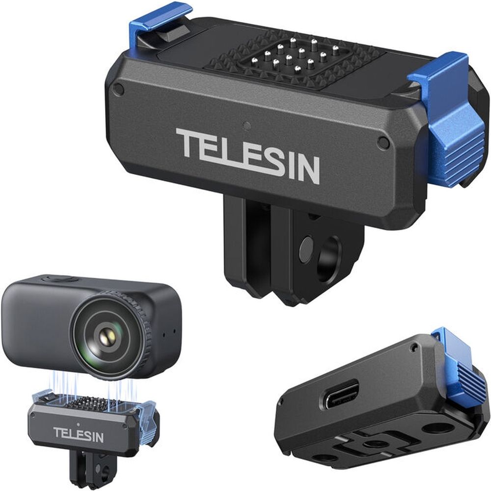 Telesin Support de charge 3-en-1 à dégagement rapide - DJI Osmo Nano