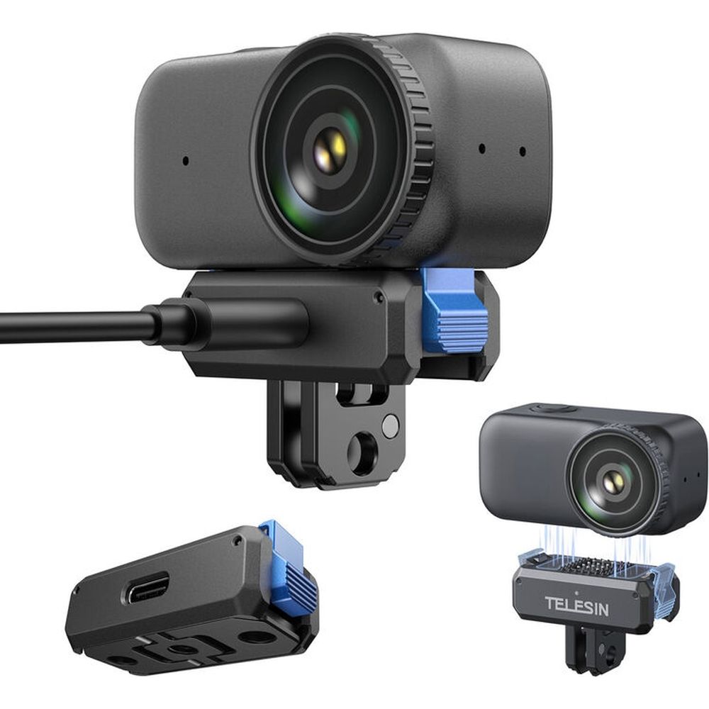 Telesin Support de charge 3-en-1 à dégagement rapide - DJI Osmo Nano