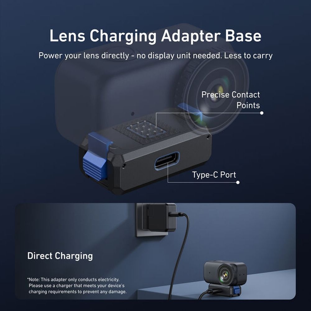 Telesin Support de charge 3-en-1 à dégagement rapide - DJI Osmo Nano