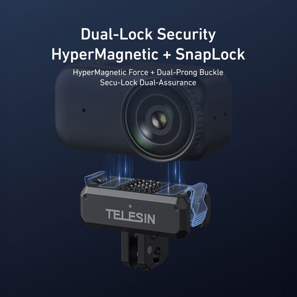 Telesin Support de charge 3-en-1 à dégagement rapide - DJI Osmo Nano