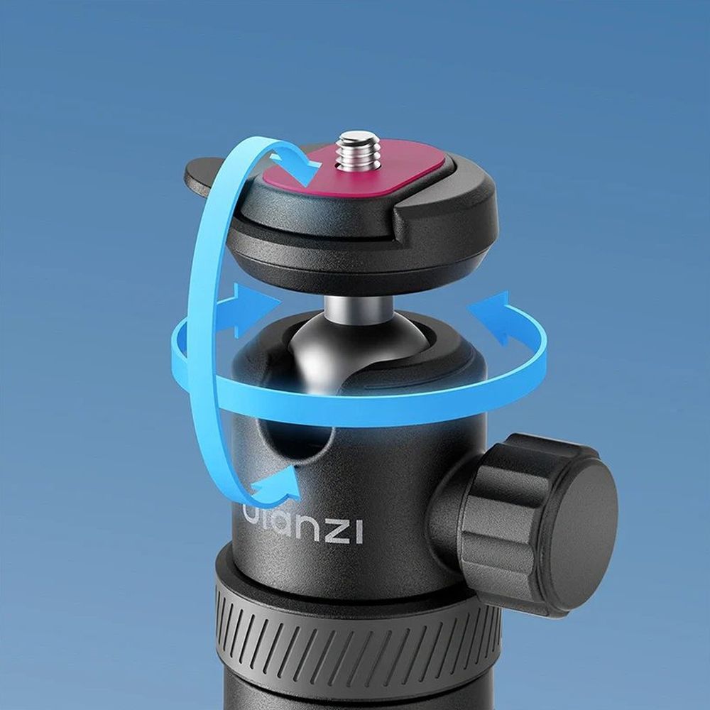 Ulanzi TT24 Auto-Open Selfie Stick Stativ mit CKA Kugelkopf