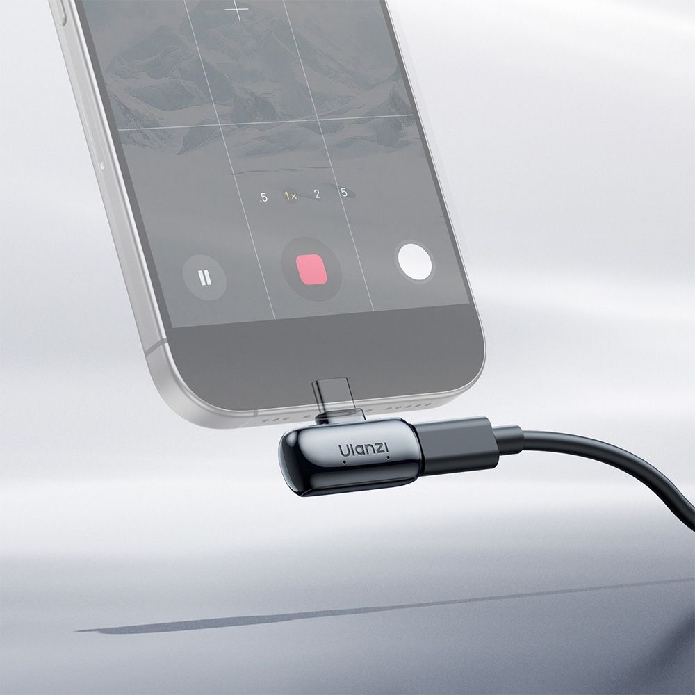 Ulanzi A200 Mini Mic Microphone sans Fil USB-C - Noir/Blanc