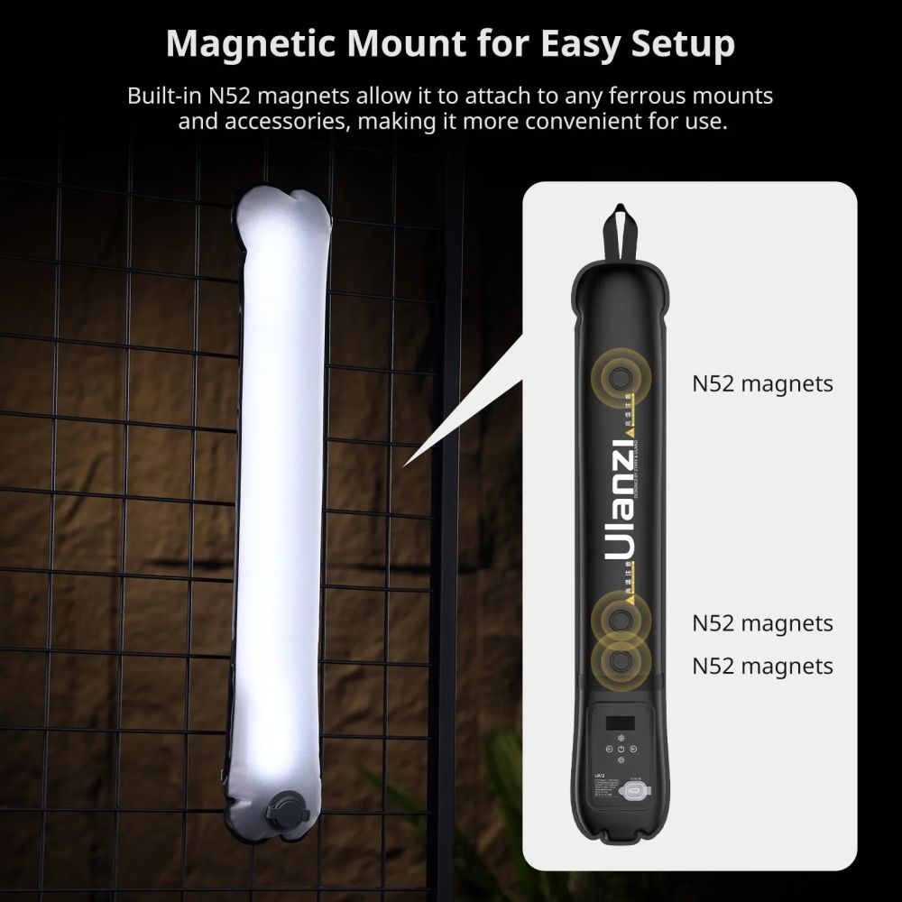Ulanzi UA20 20W RGB Tube lumineux avec batterie