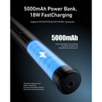 Telesin Power Perche à selfie 2.0 - 102 cm, 18 W, 5000 mAh