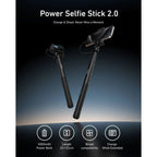 Telesin Power Perche à selfie 2.0 - 102 cm, 18 W, 5000 mAh