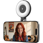 Telesin C03 Lampe selfie MagSafe rotative avec miroir - noire