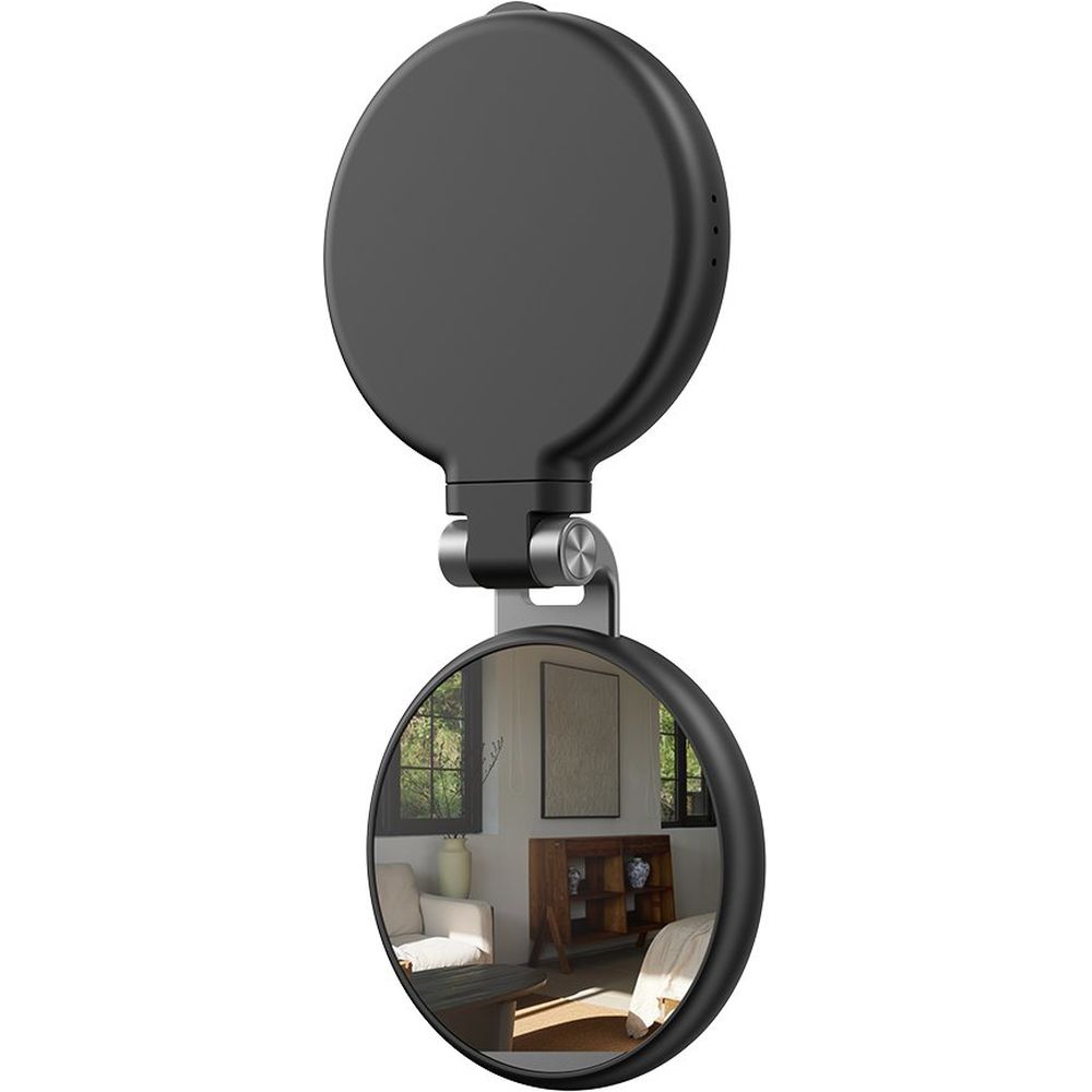 Telesin C03 Lampe selfie MagSafe rotative avec miroir - noire