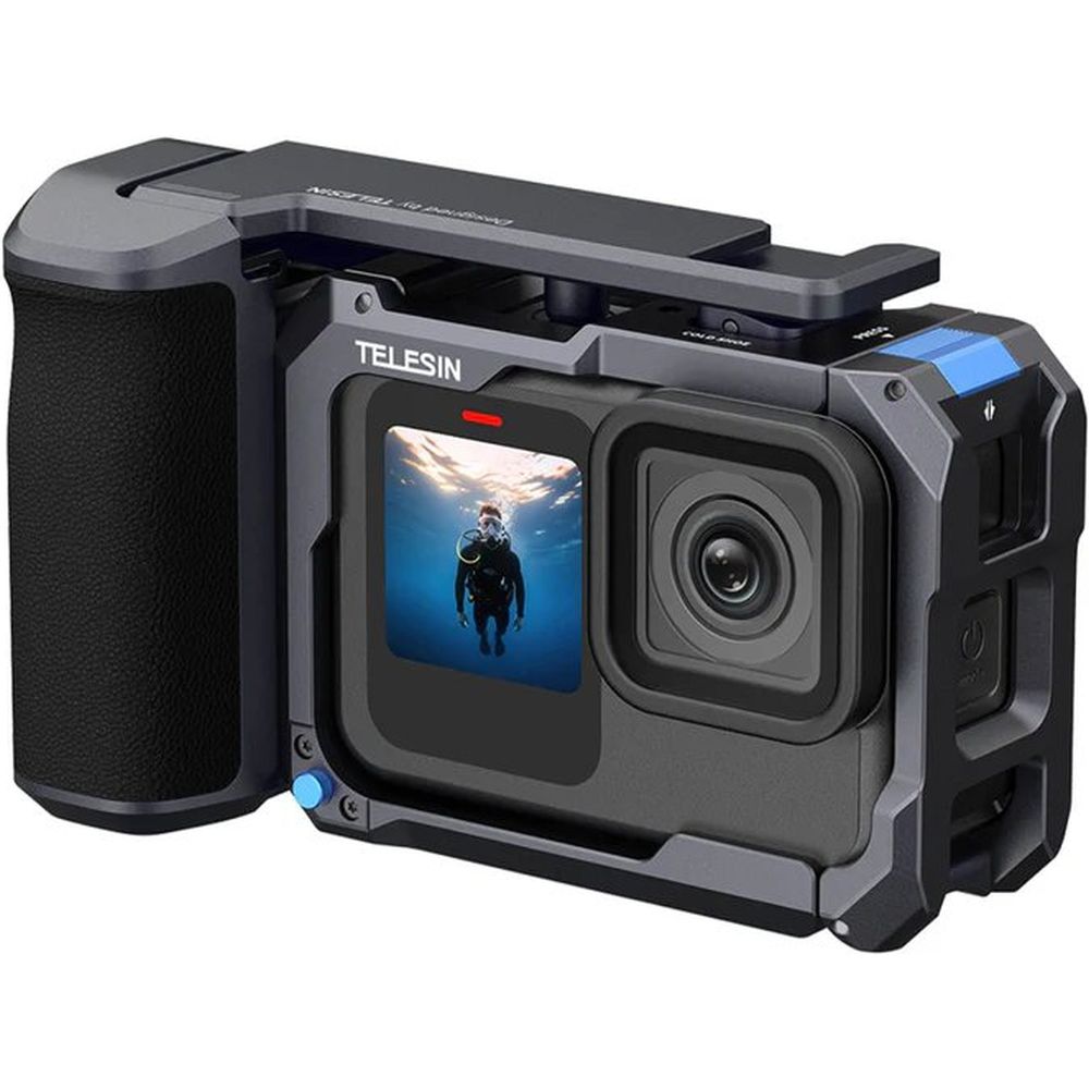 Telesin StreetGrip Kit pour GoPro 9/10/11/12/13 avec cage